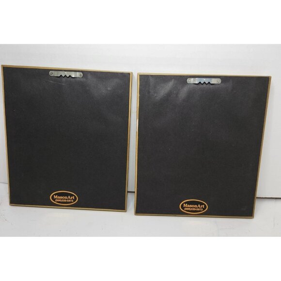 2 MASON ART FRAMED PRINTS OF POTTED PLANTS VERY Y2K - Picture 6 of 6